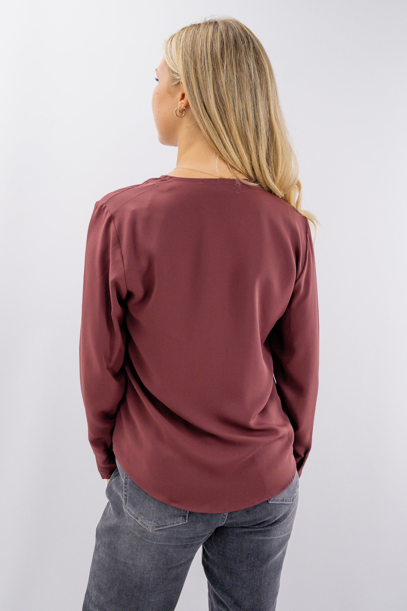 Blusa con volants