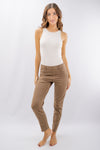 Jeggings in drill di cotone