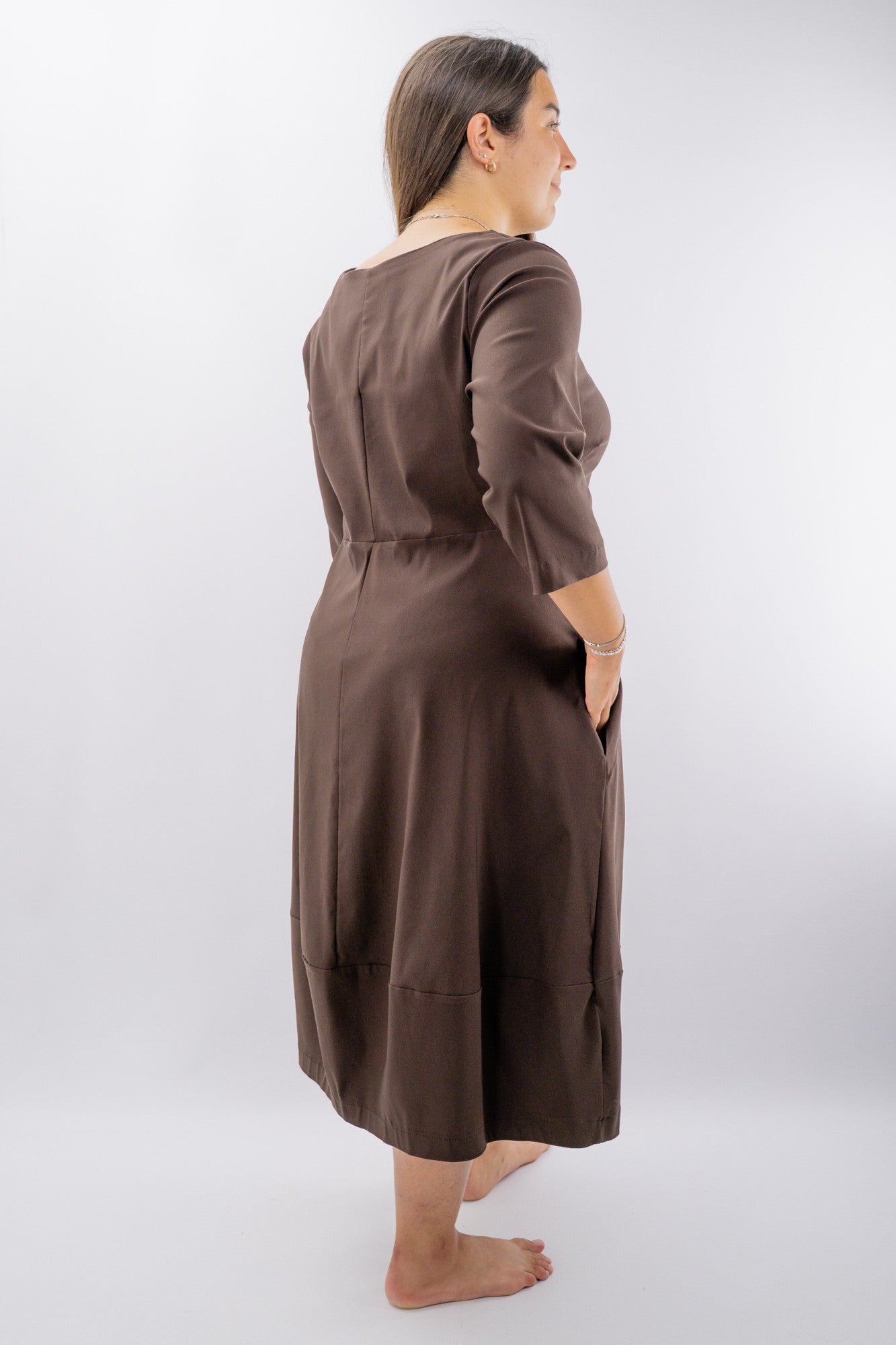 Abito oversize con tasche