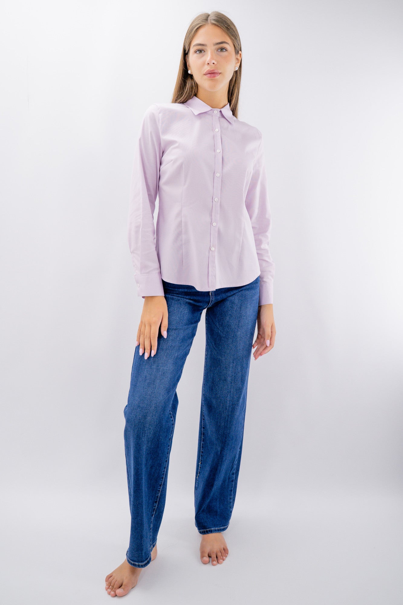Camicia Oxford in cotone