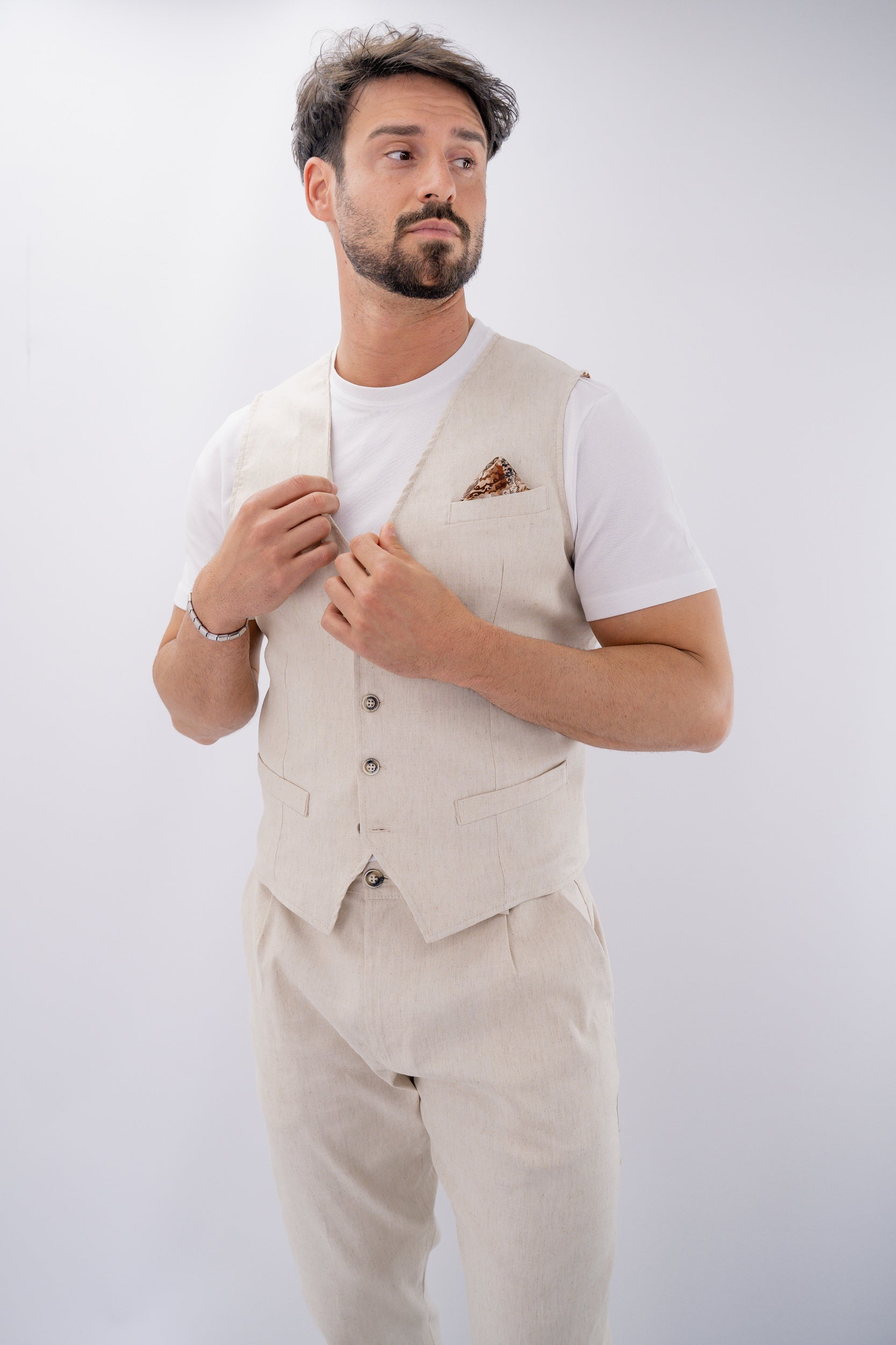 Gilet/panciotto con taschini