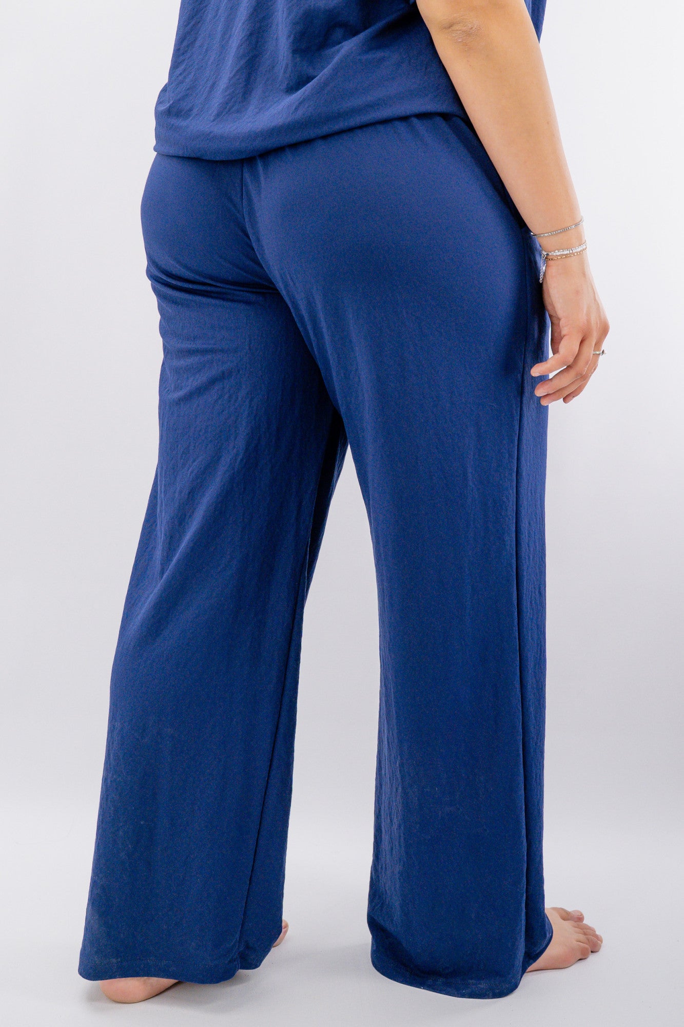 Pantalone  a palazzo con elastico