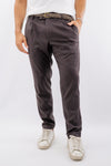 Pantalone elegante con risvoltino sul fondo