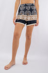 Shorts stampa etnica