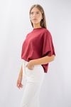 Maglia con manica kimono