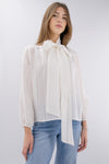 Camicia con fiocco