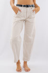 Pantalone ovetto con tasca marsupio