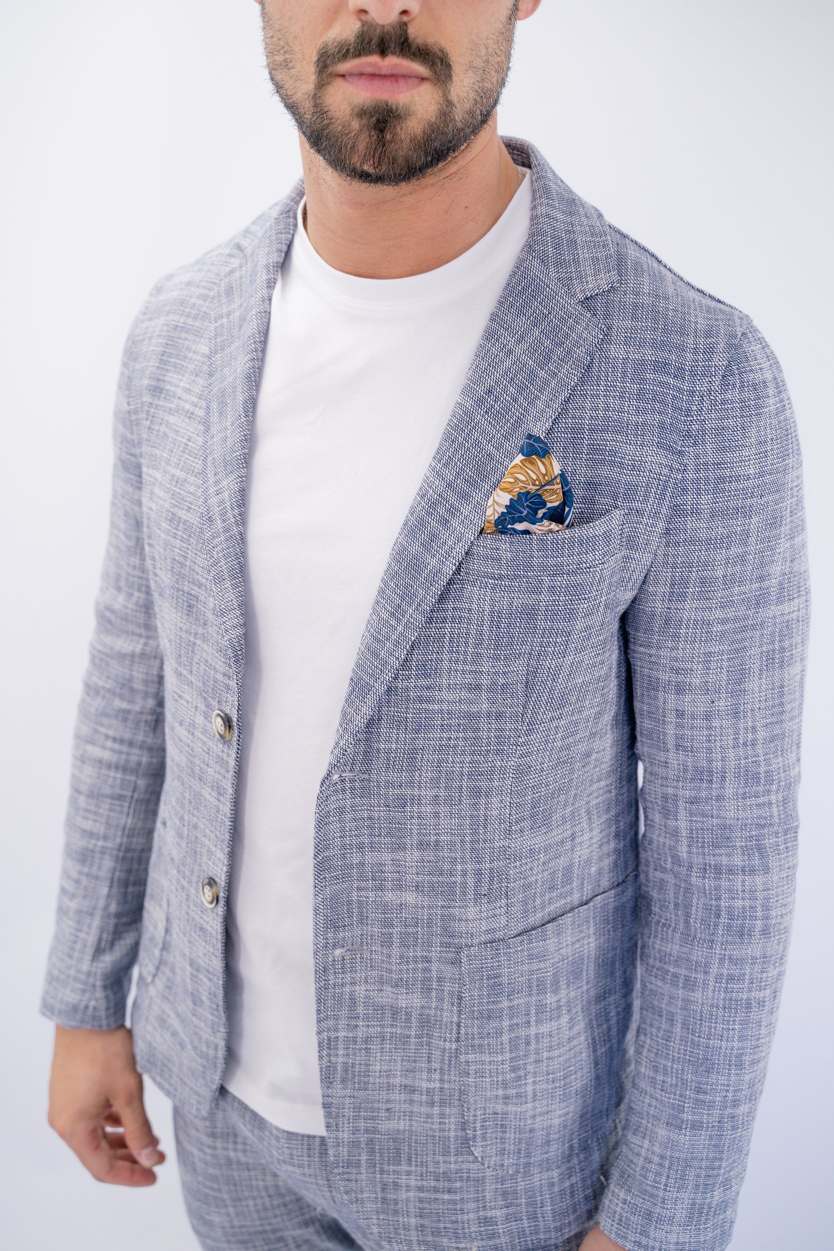 Blazer monopetto sfoderato