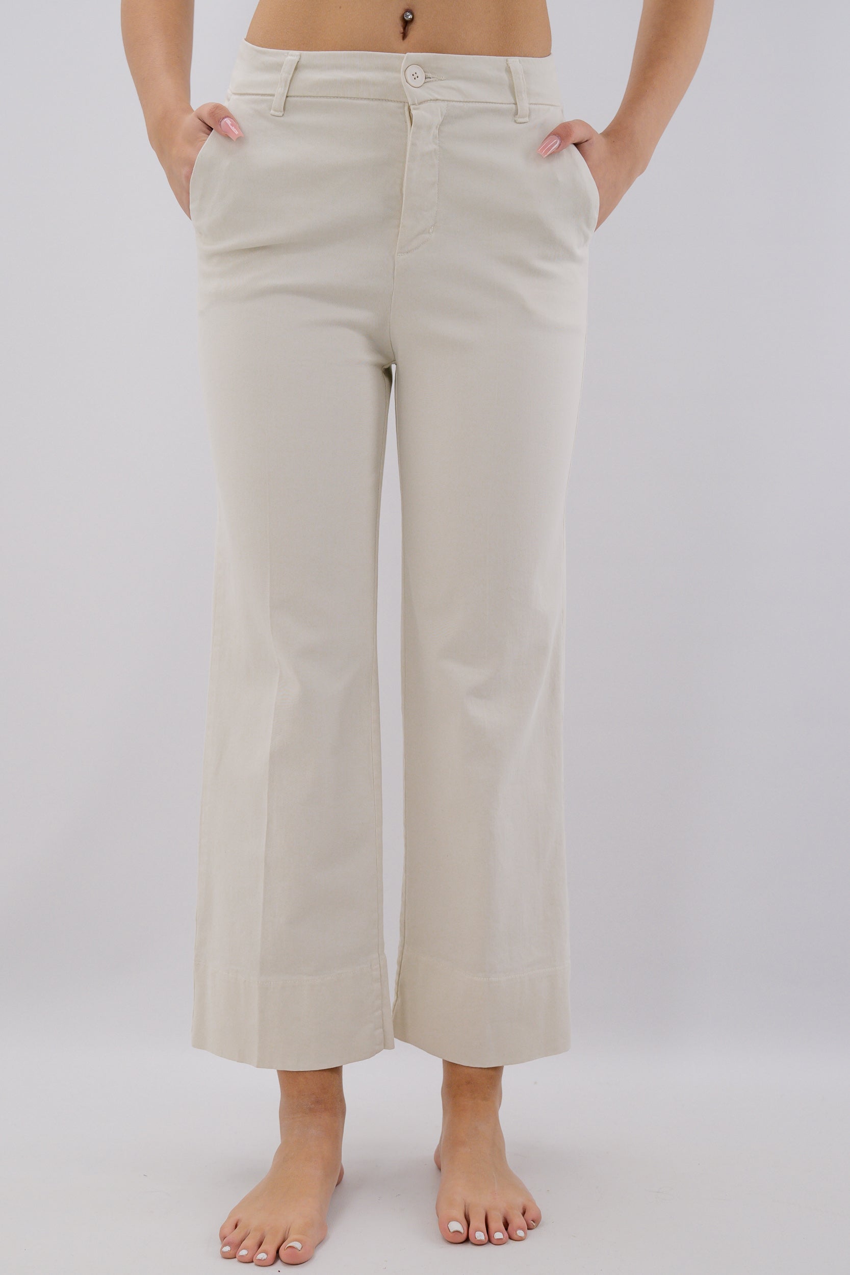 Pantalone a palazzo cropped