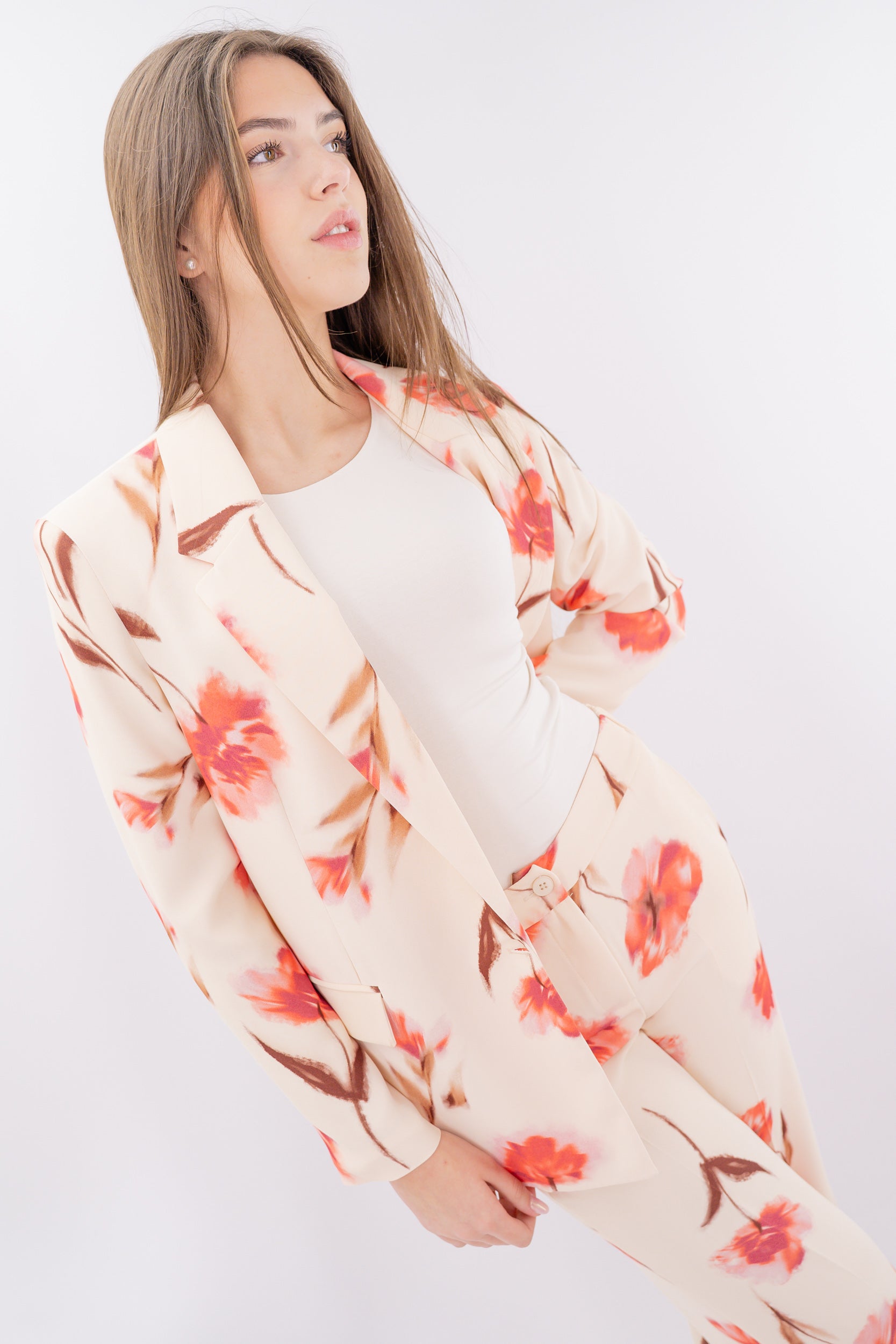 Blazer monopetto elegante foderato