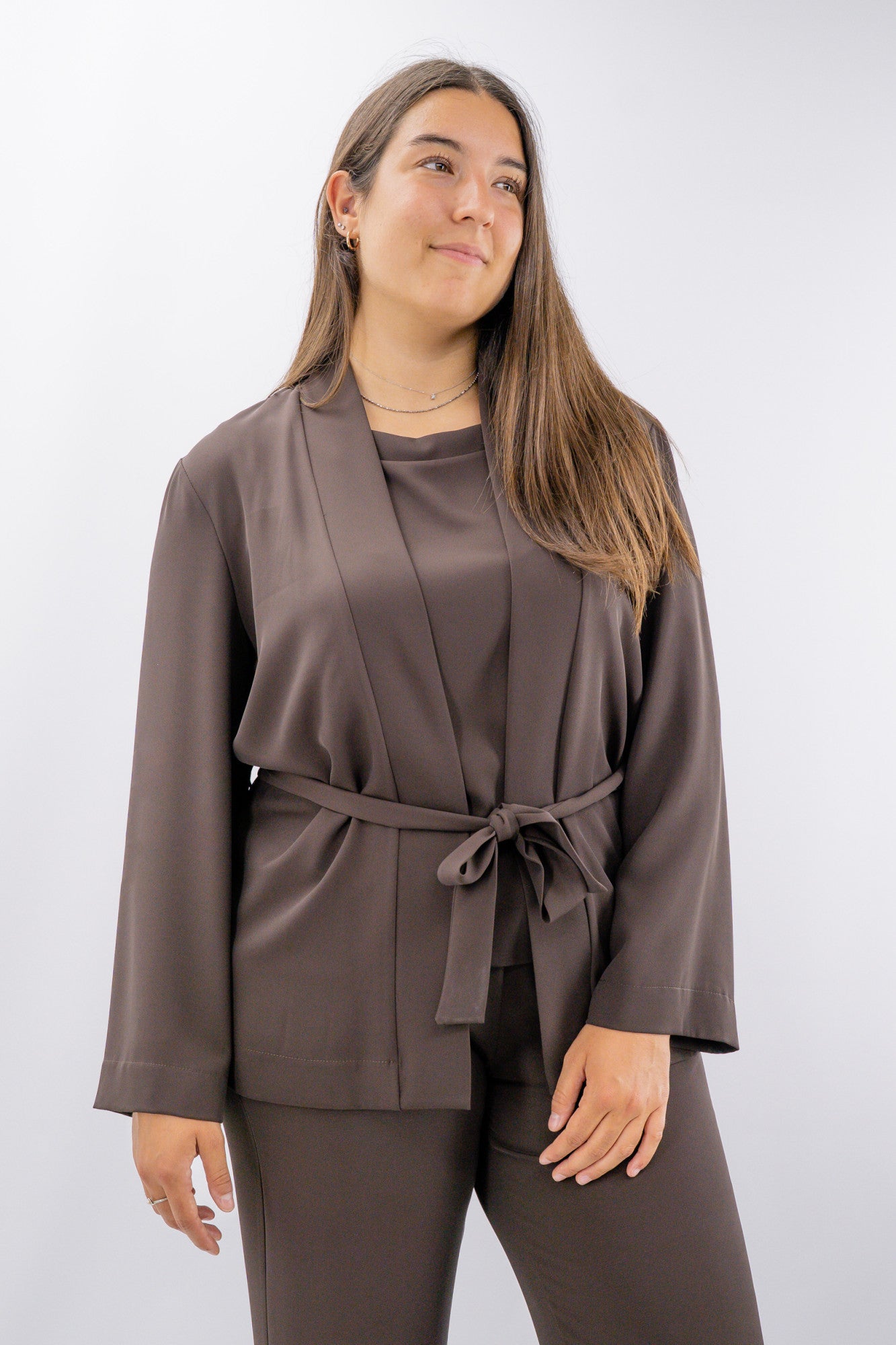Tailleur tre pezzi oversize