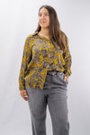 Camicia oversize stampa Paisley