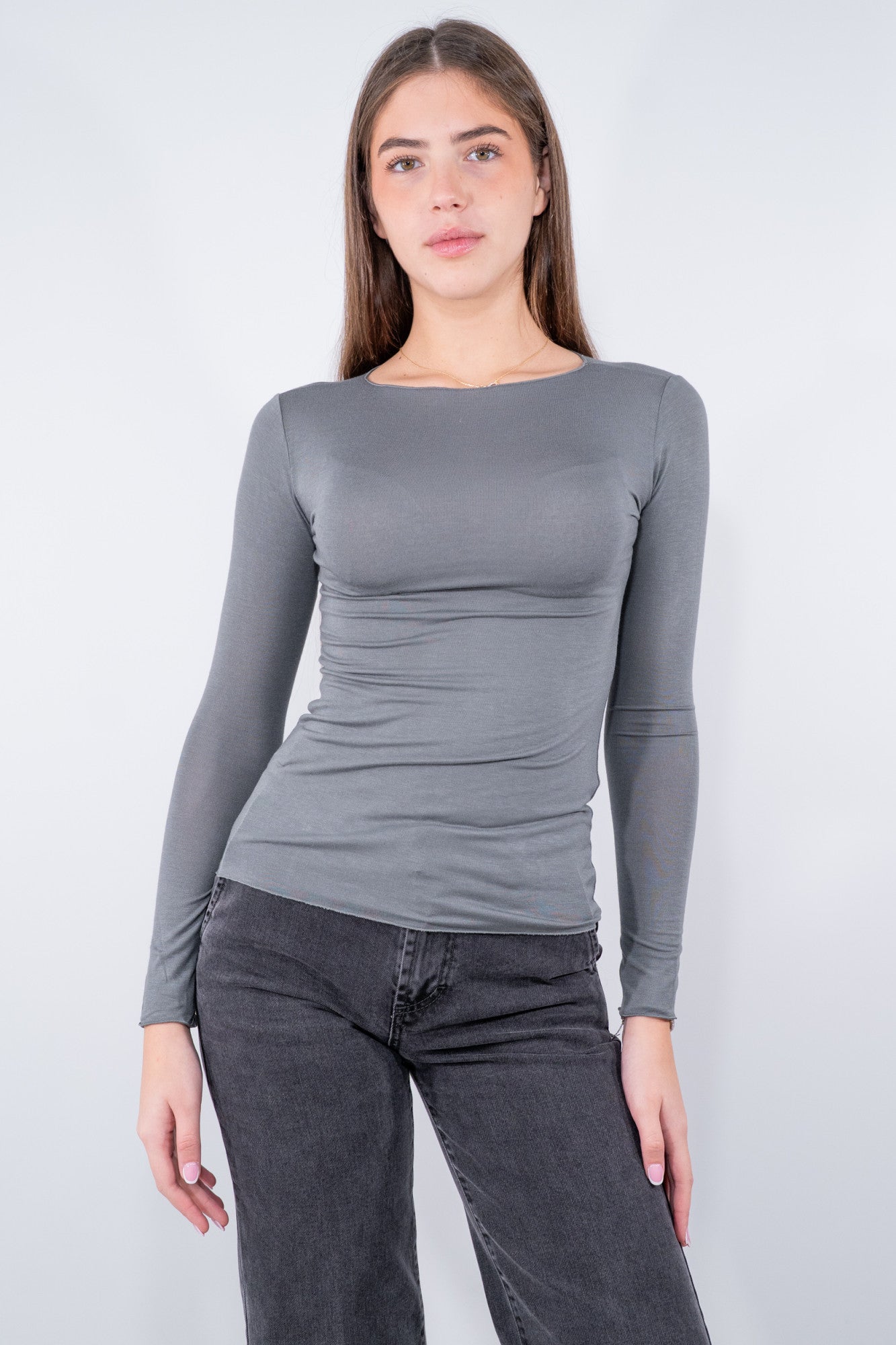Cashmirina - maglietta misto cashmere extra-fine