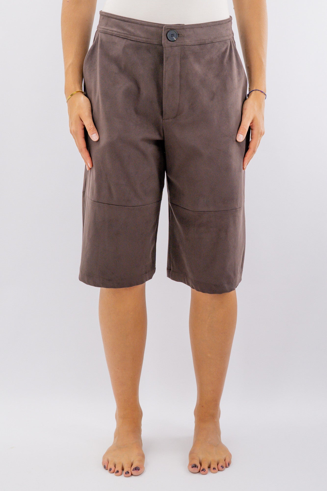 Bermuda sartoriali in  sued