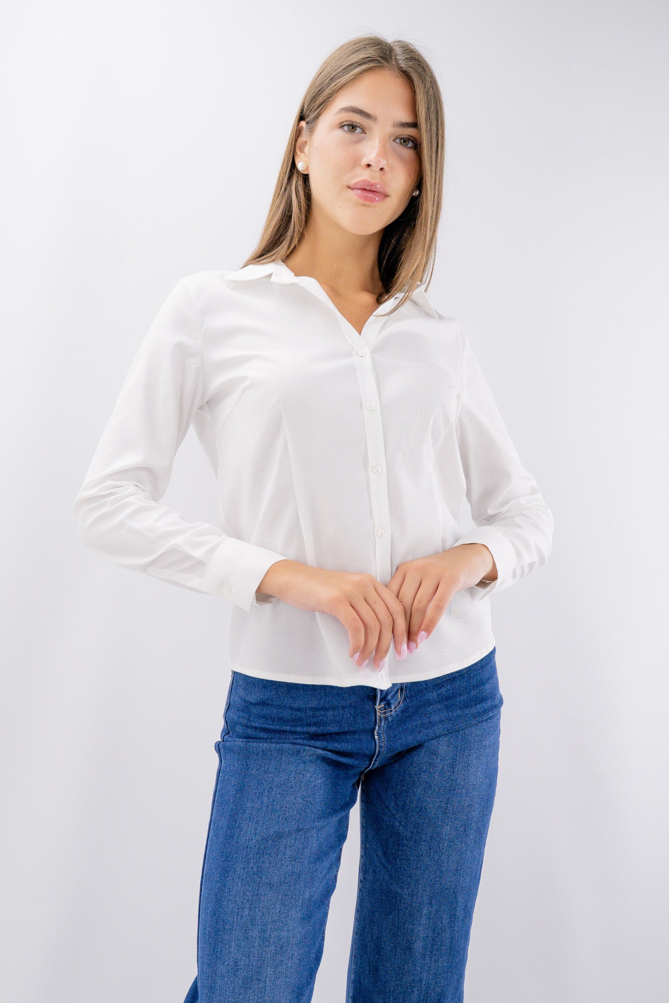 Camicia Oxford in cotone