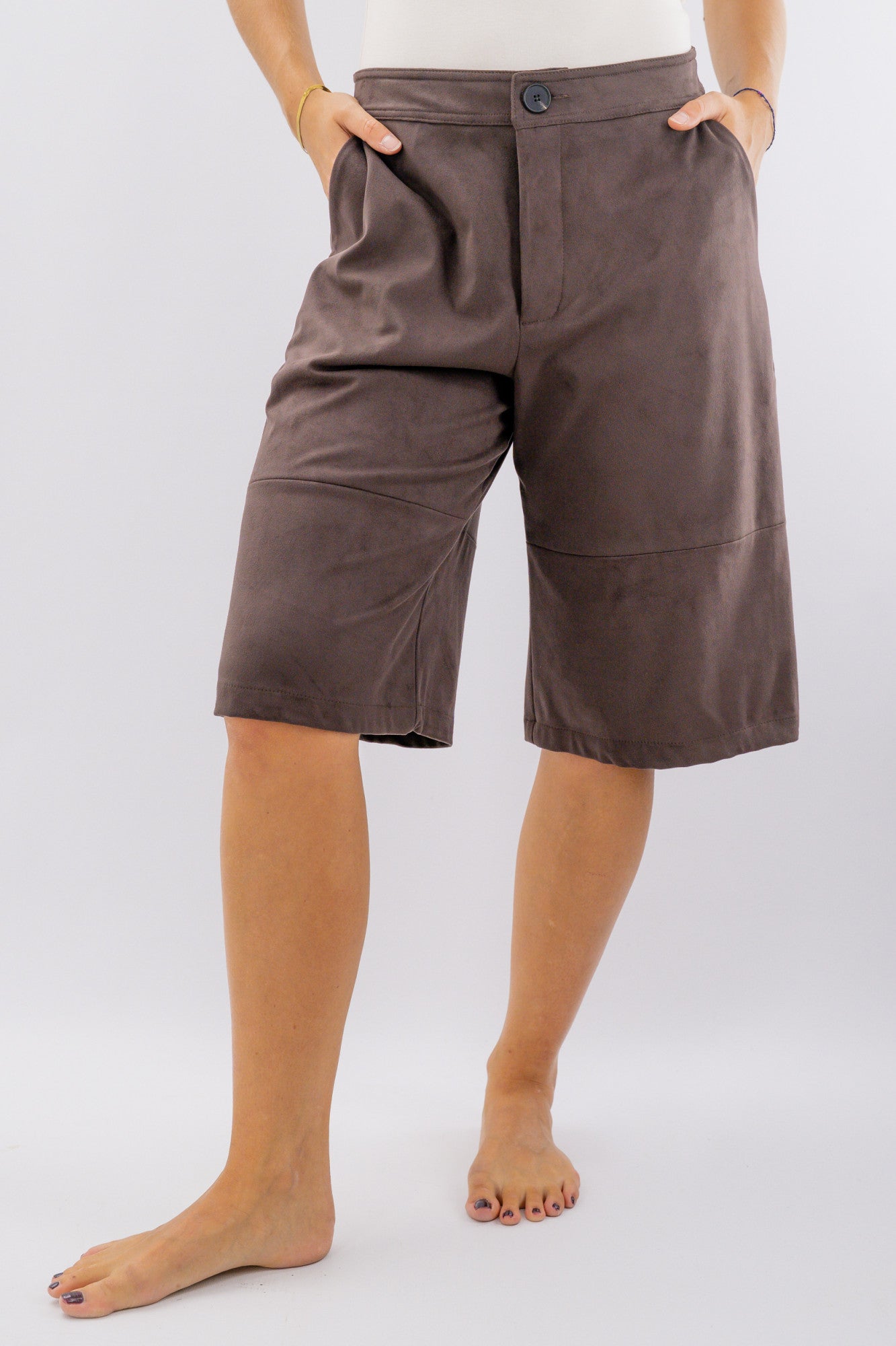 Bermuda sartoriali in  sued