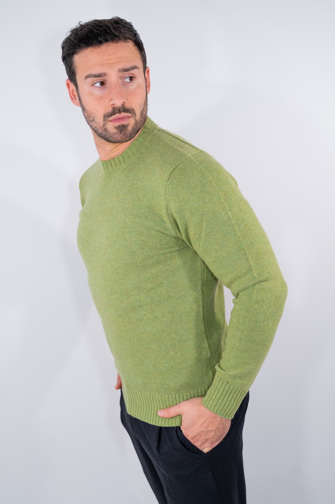 Girocollo lavorato a maglia