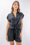 Camicia con collo coreana