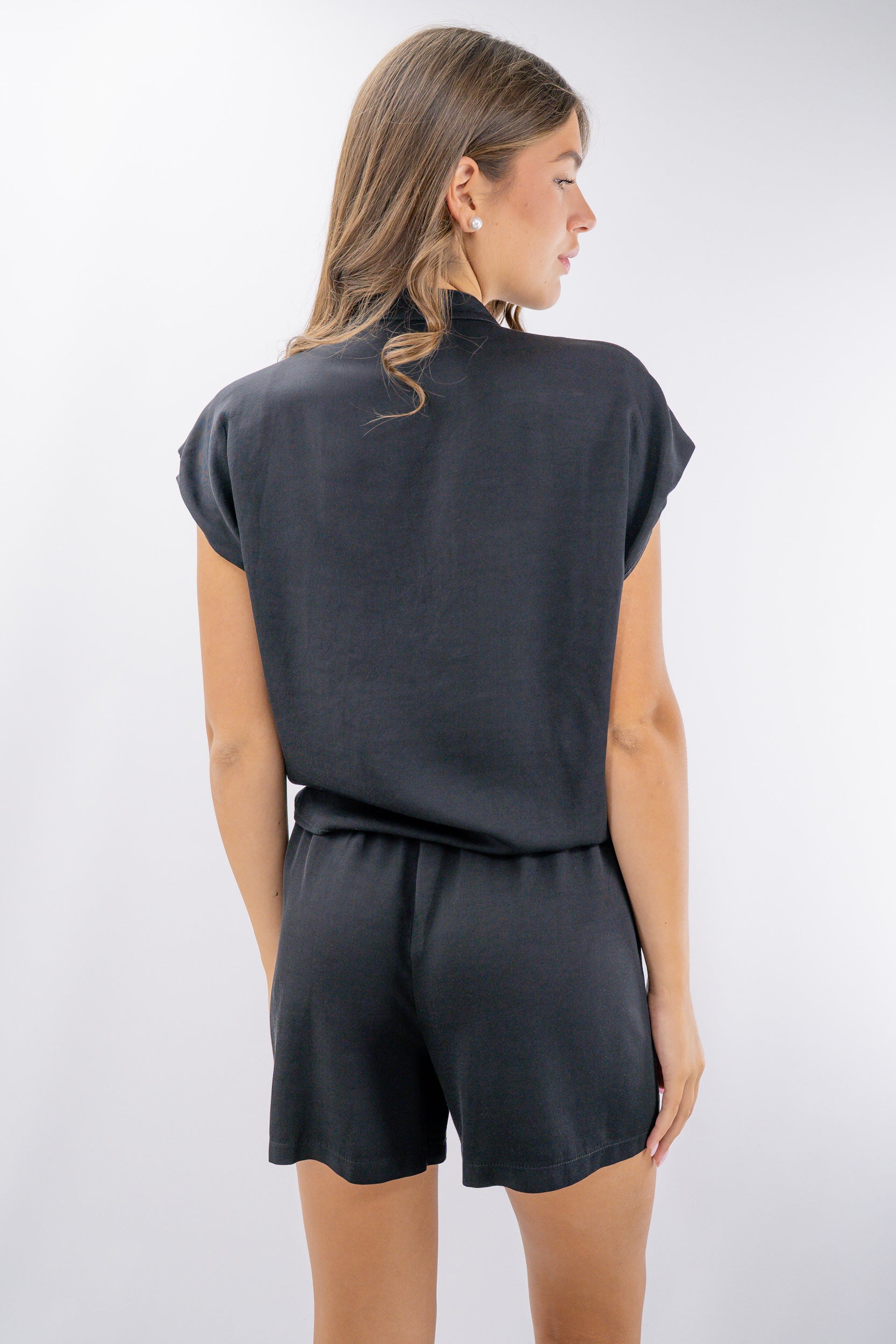 Camicia con collo coreana