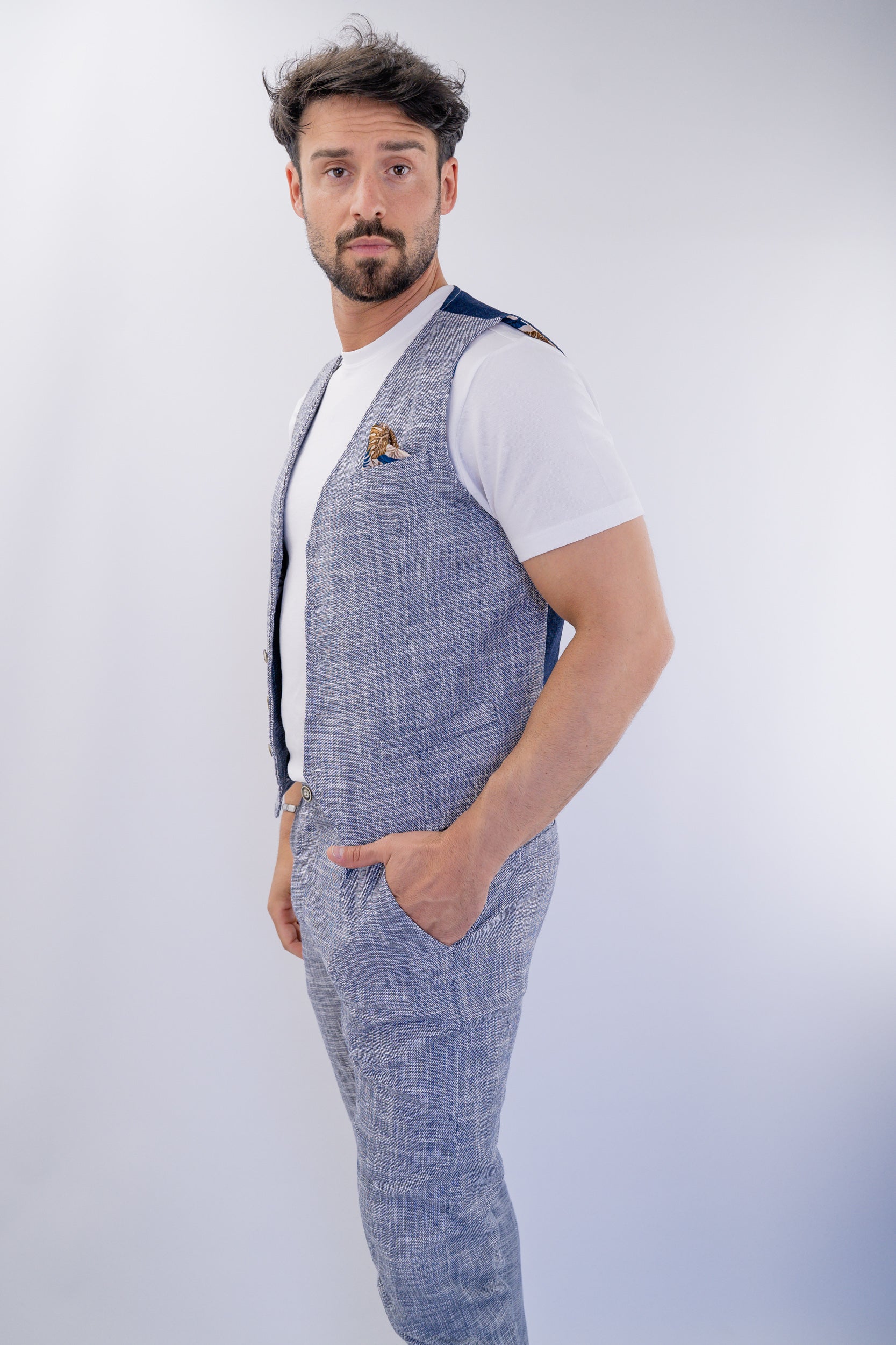Gilet/panciotto melange