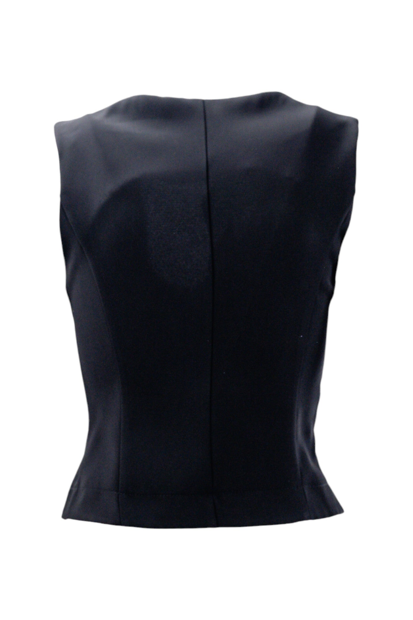 Elegante gilet fluido con bottoni