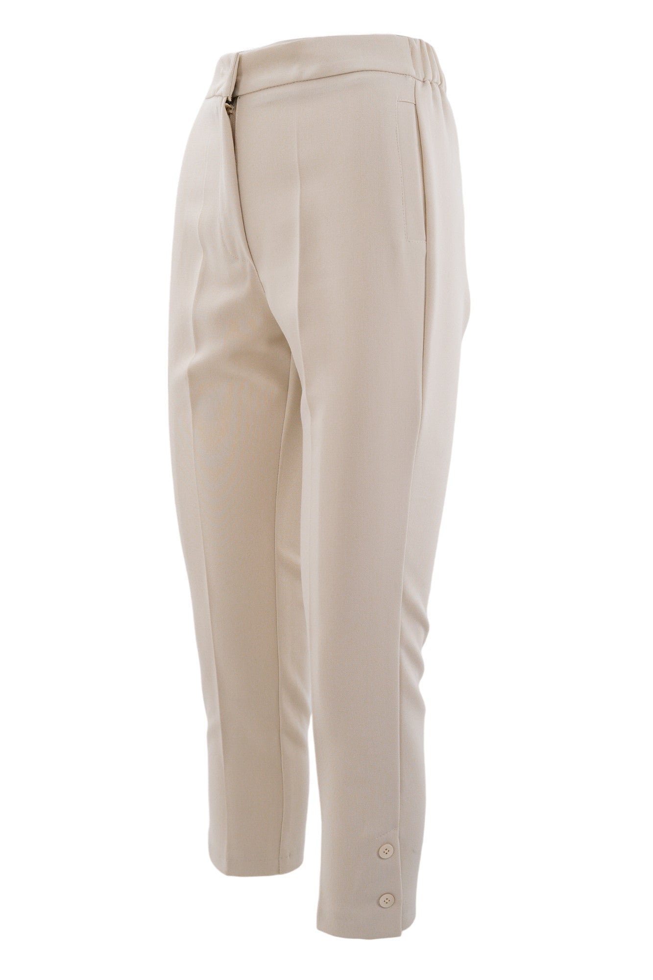 Pantalone sigaretta con taglio elegante