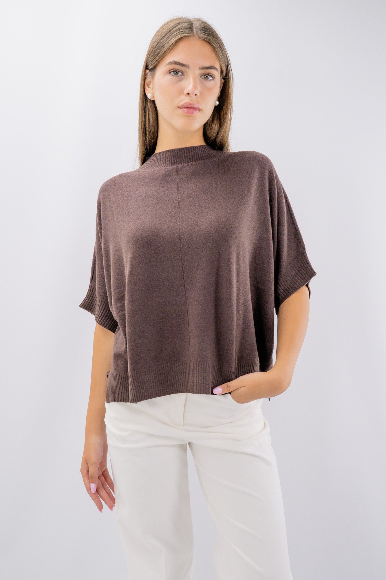 Maglia con manica kimono