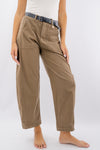 Pantalone ovetto con tasca marsupio