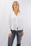 Blusa con volants