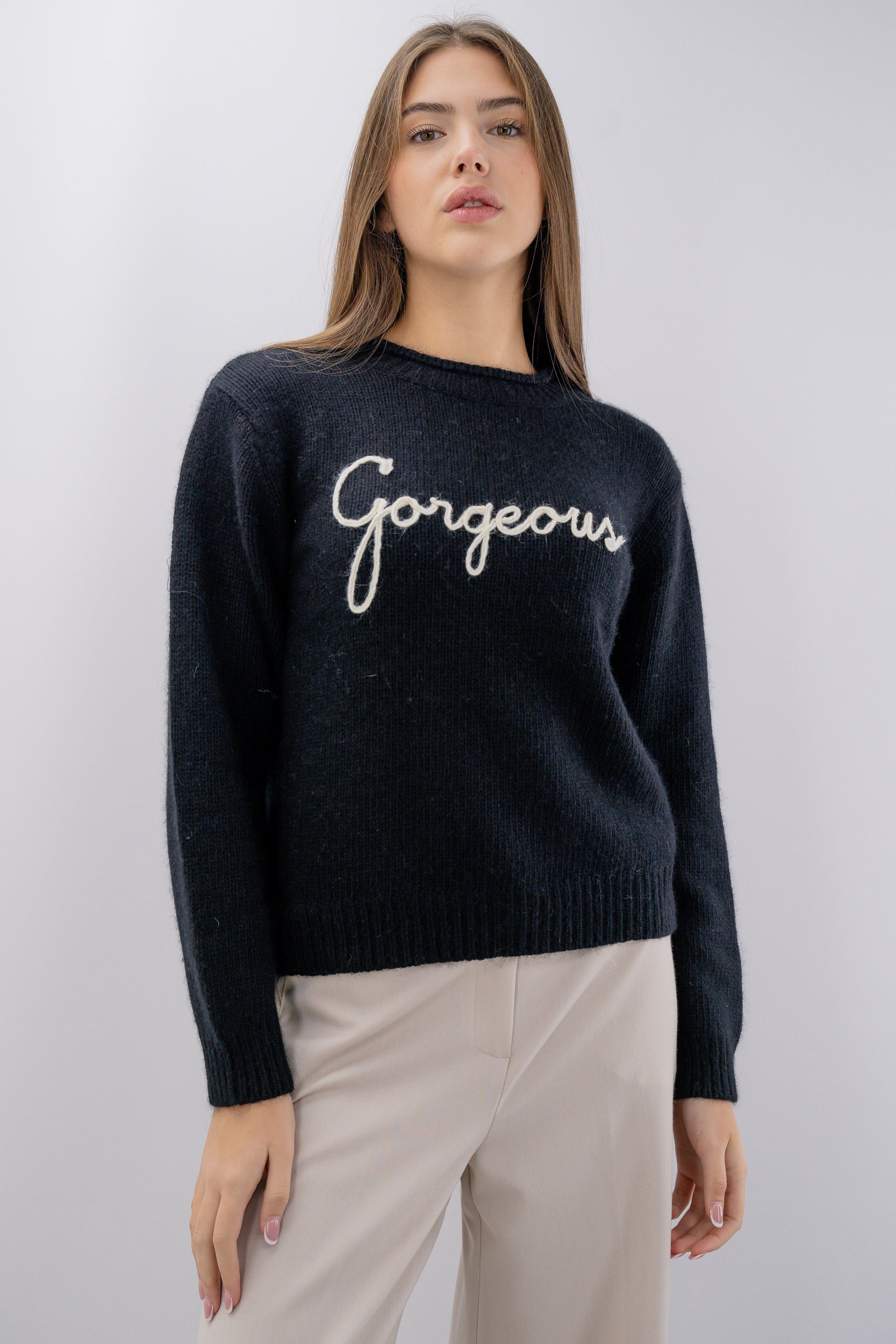 Maglione "Gorgeous" misto lana