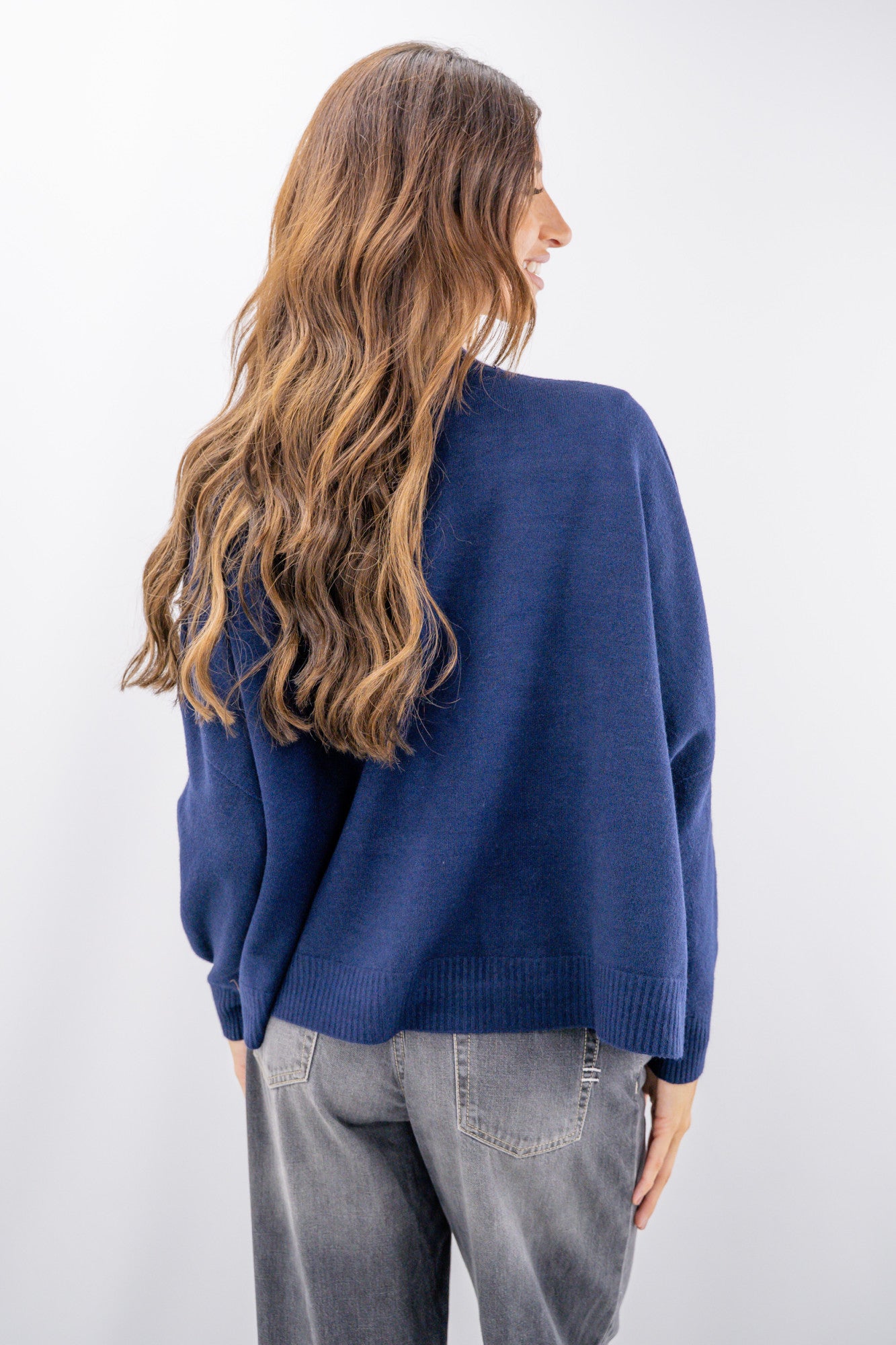 Cardigan aperto cropped