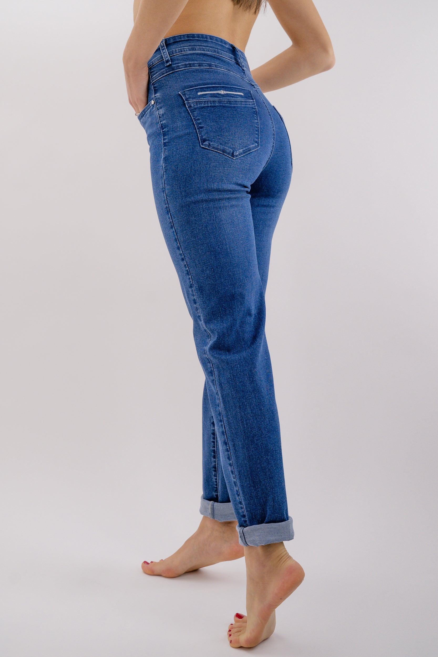 Jeans skinny high-waist