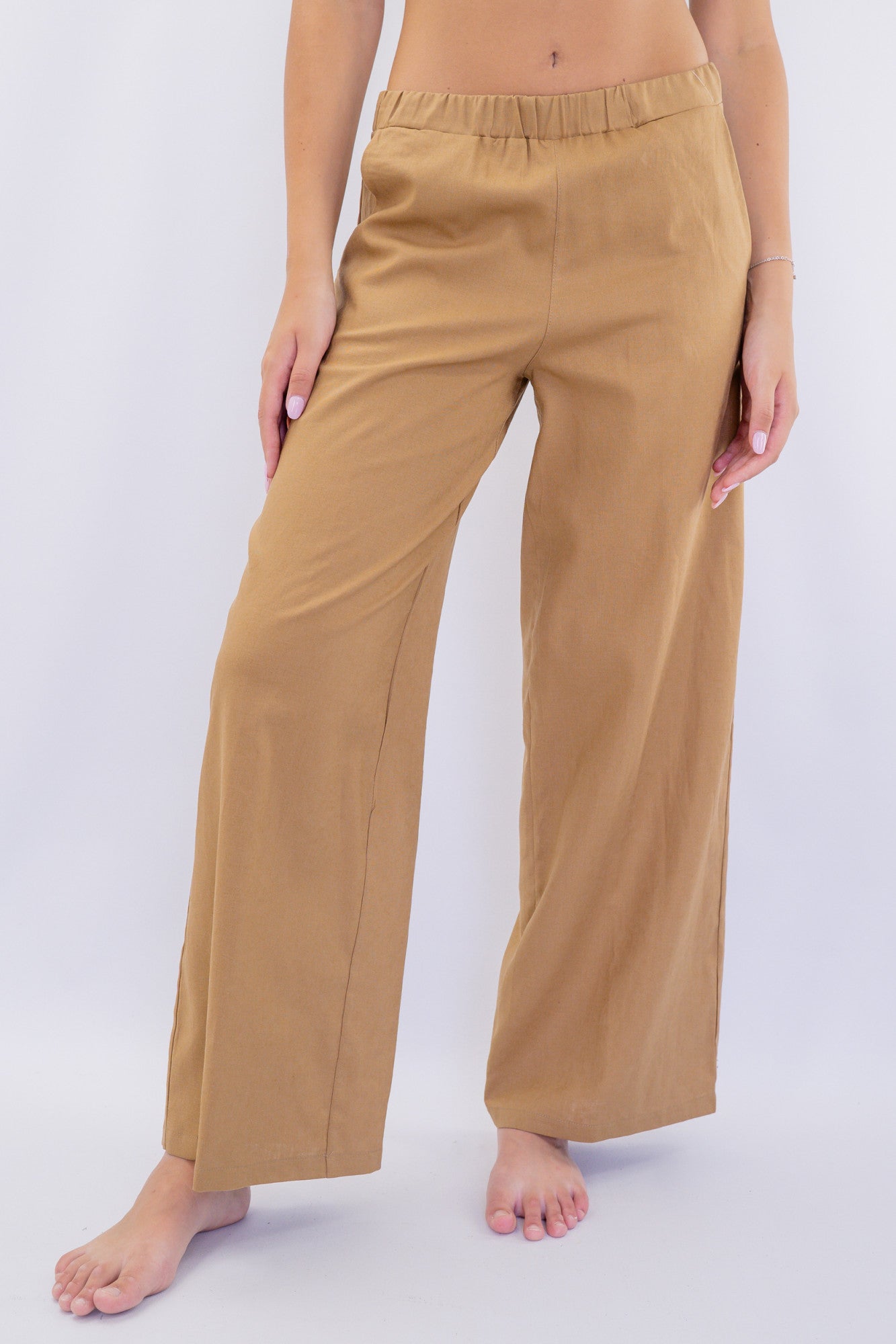 Pantalone a palazzo con elastico