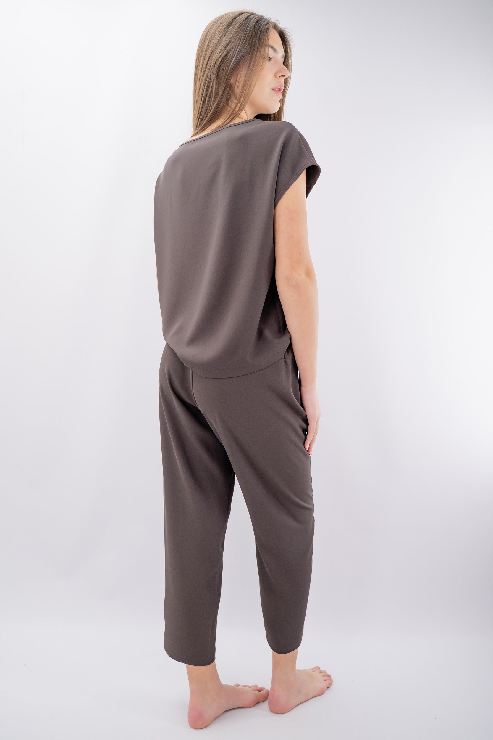 Set coordinato blusa e pantalone