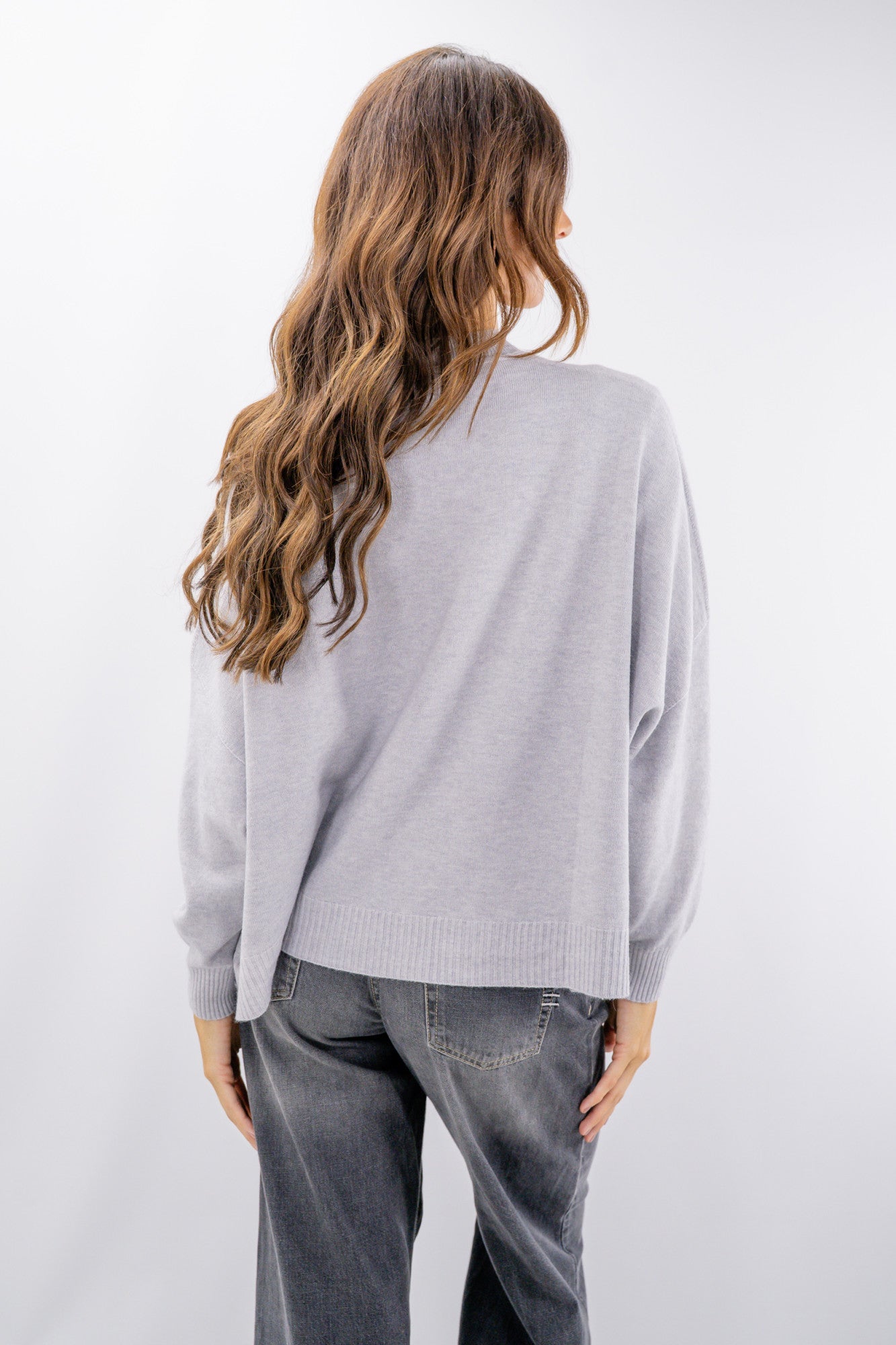 Cardigan aperto cropped