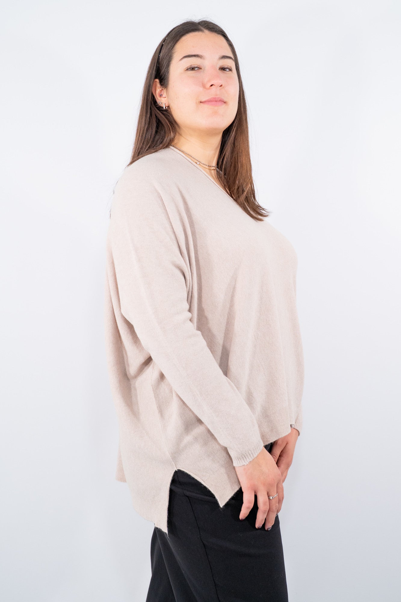 Maglia con scollo a V