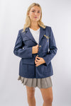 Giacca militare foderata con coulisse