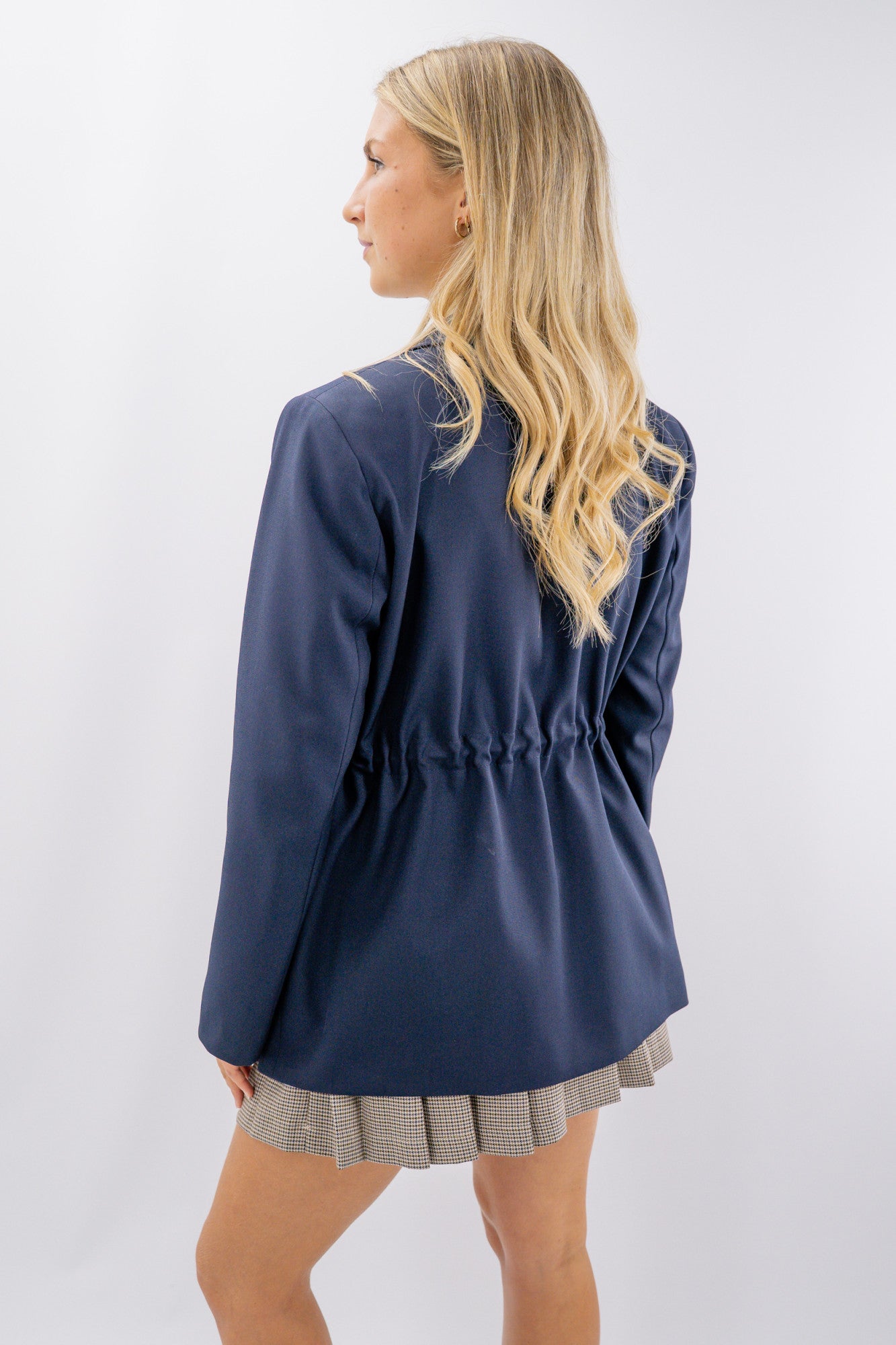 Giacca militare foderata con coulisse