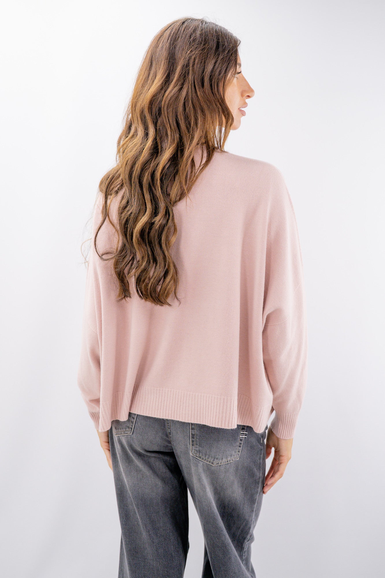 Cardigan aperto cropped
