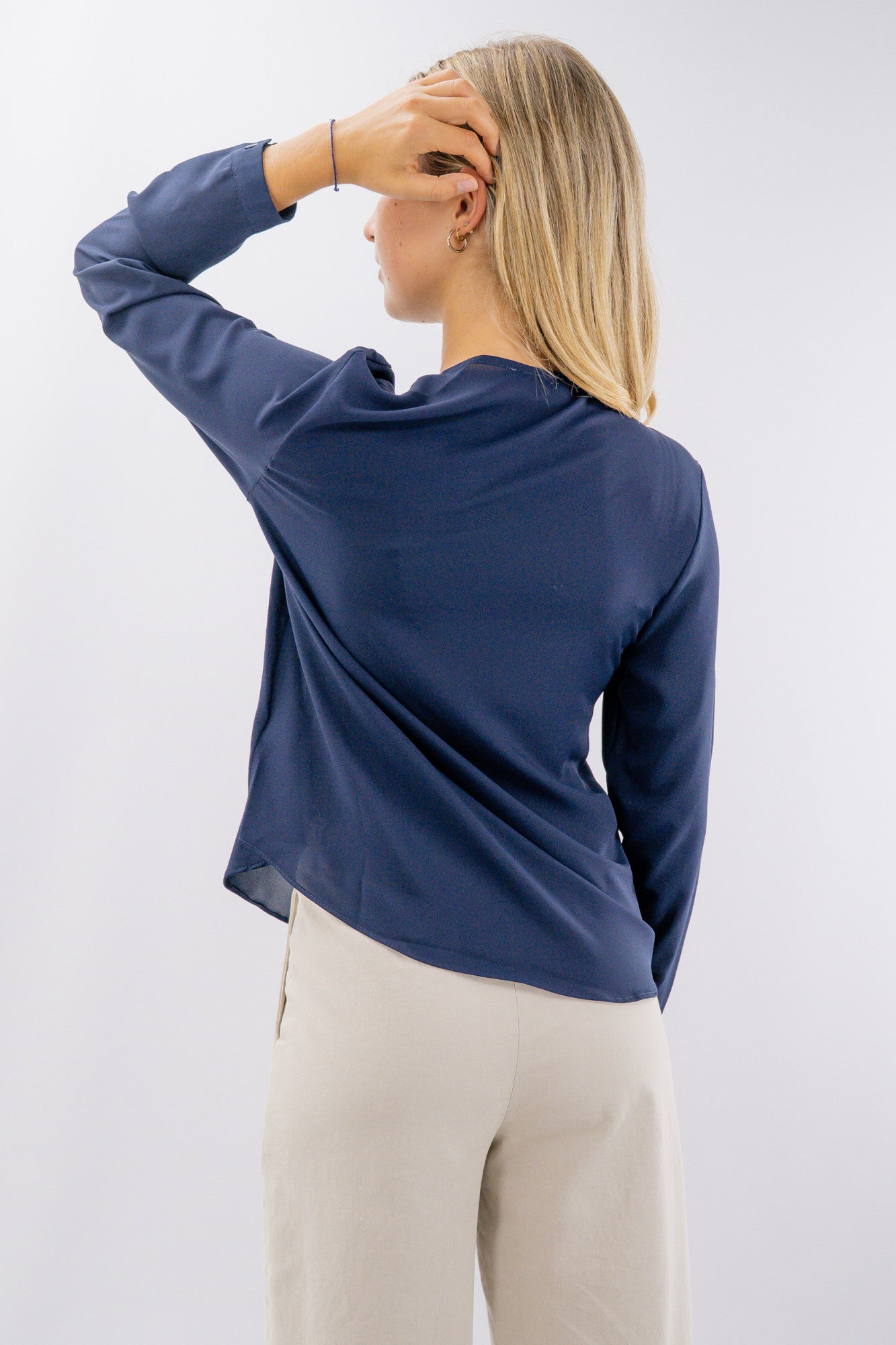 Blusa con volants