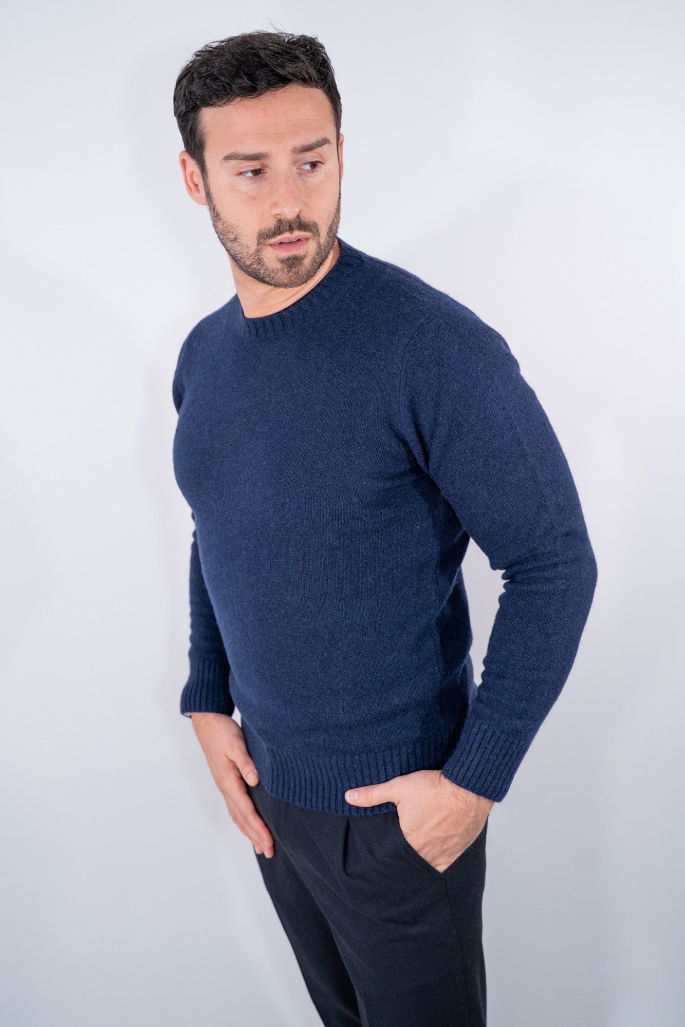 Girocollo lavorato a maglia