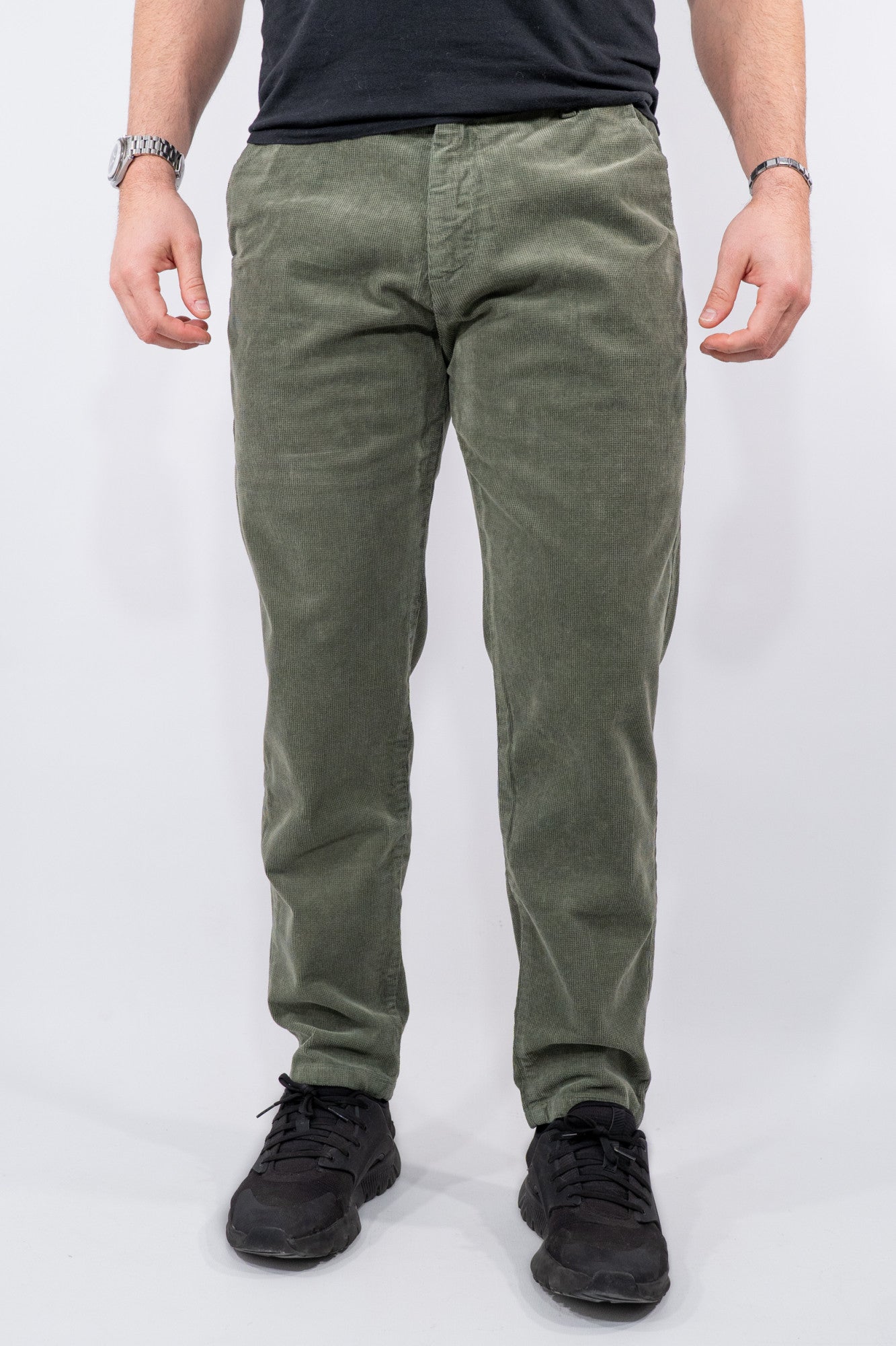 Pantalone velluto coste sottili