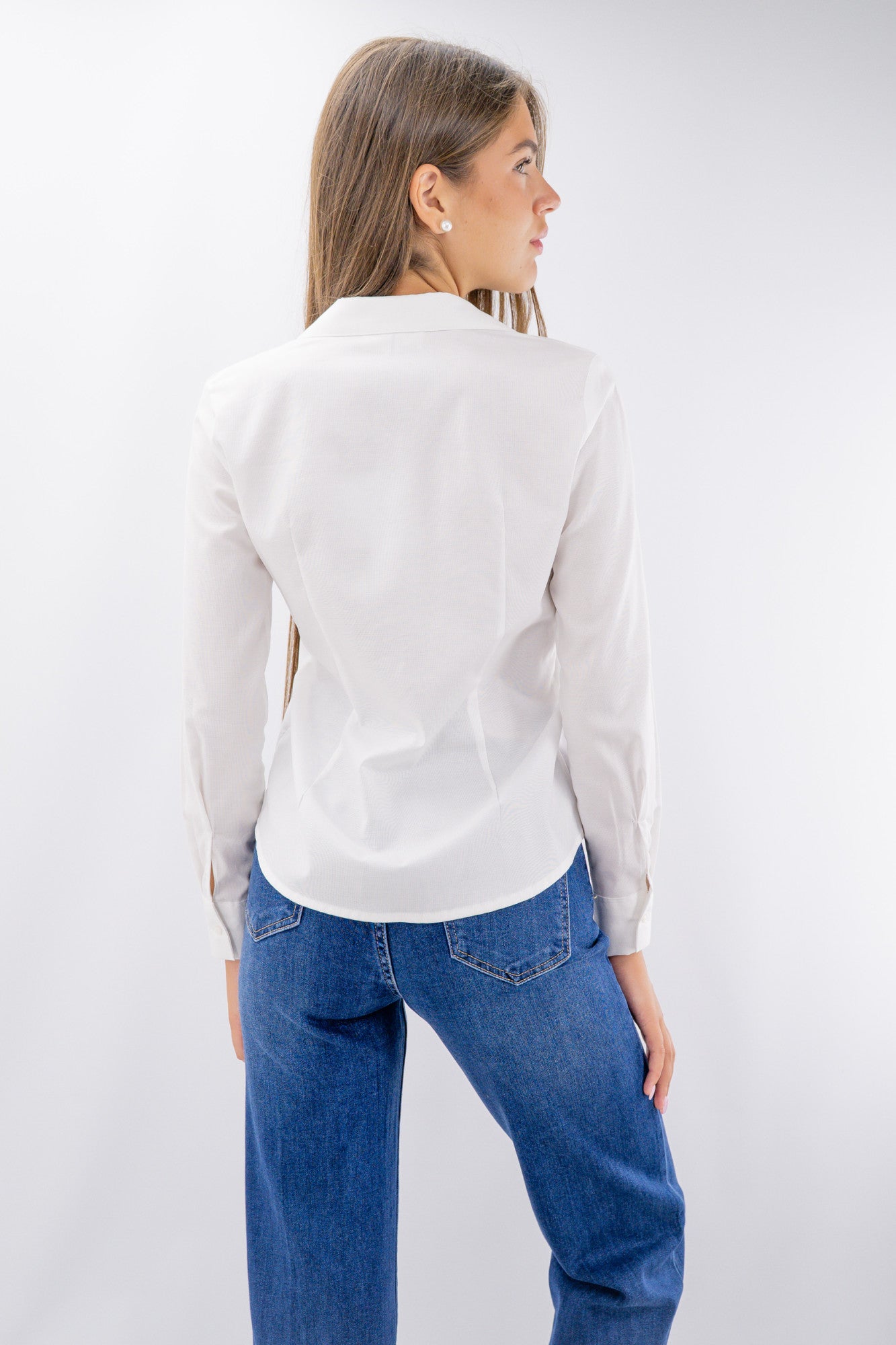 Camicia Oxford in cotone
