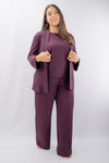 Tailleur tre pezzi oversize