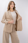 Blazer taglio oversize sfoderato