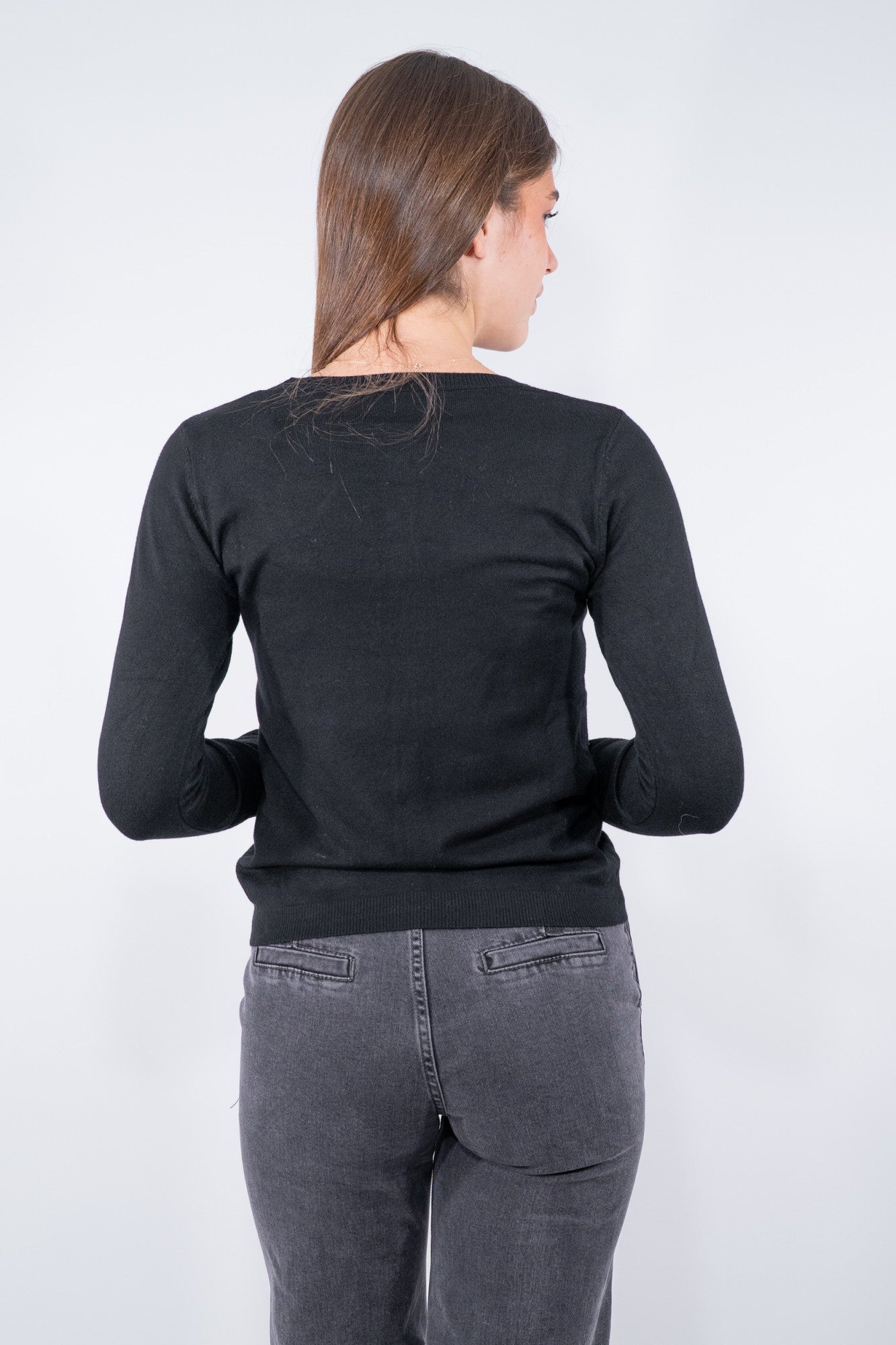 Cardigan collo alla coreana