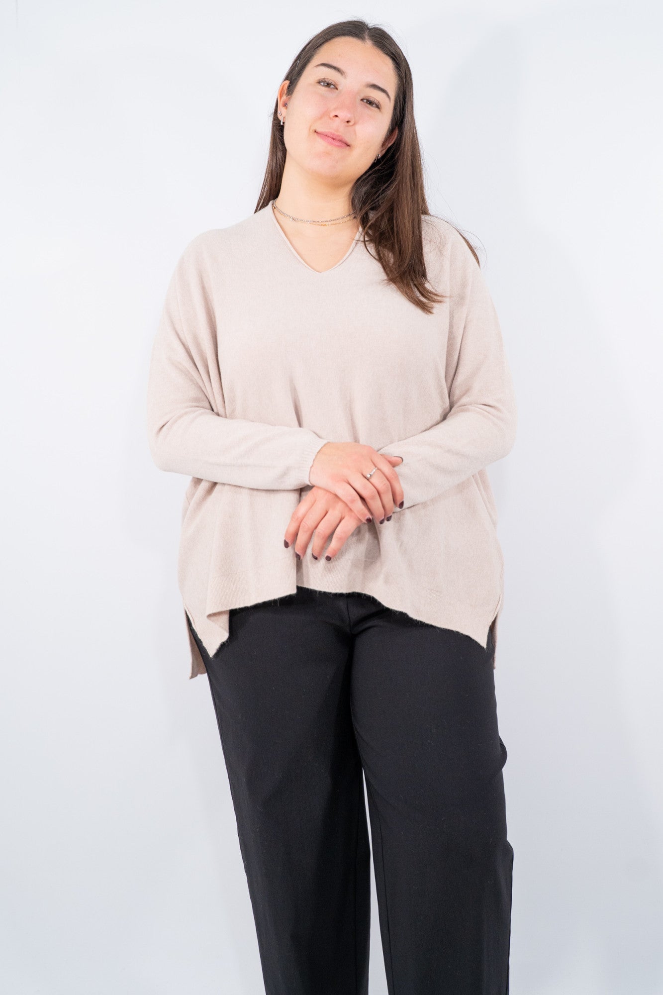 Maglia con scollo a V