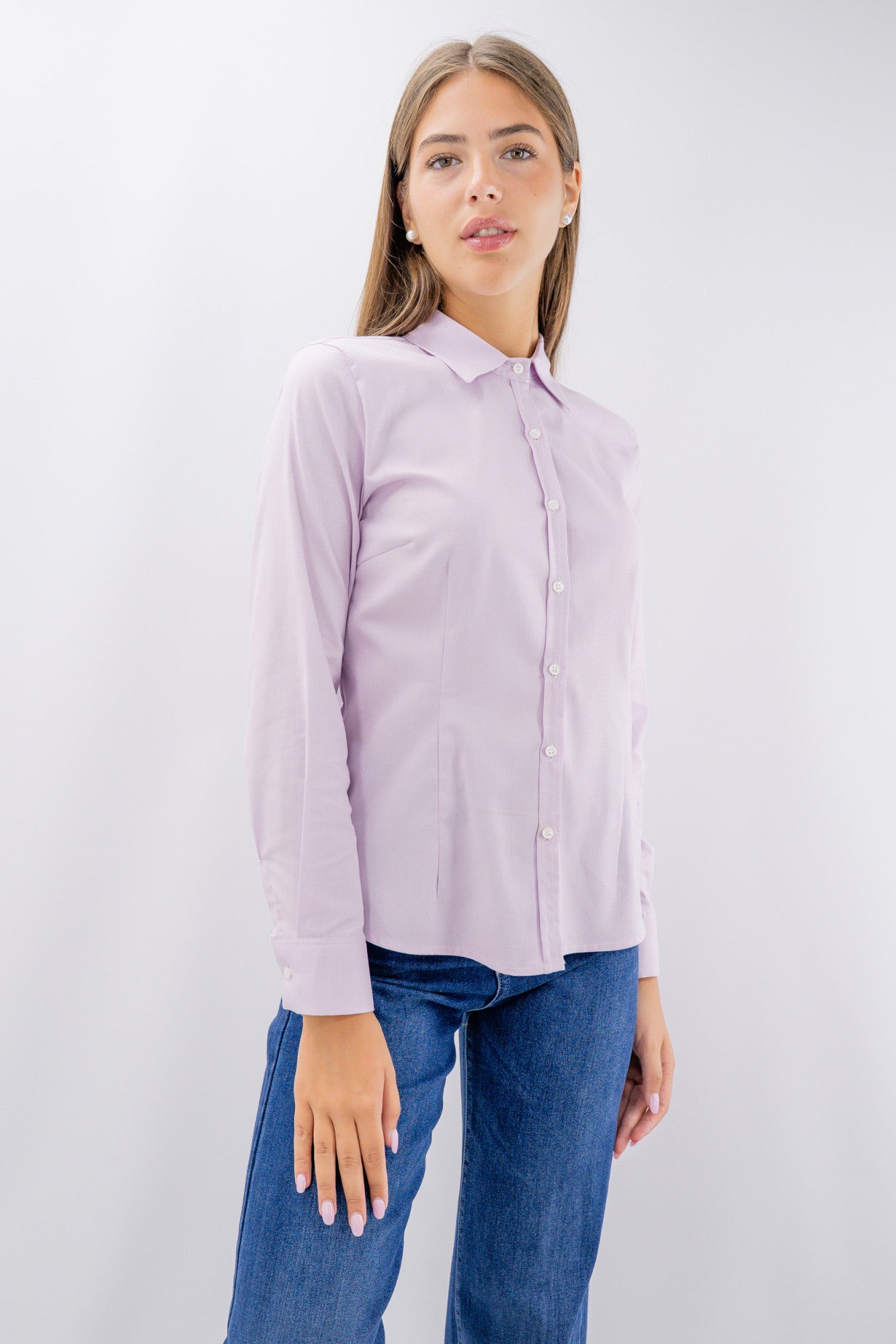Camicia Oxford in cotone