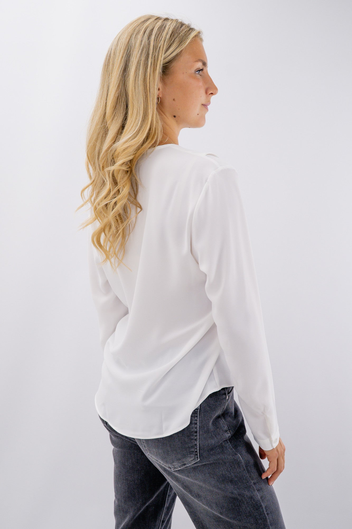 Blusa con volants