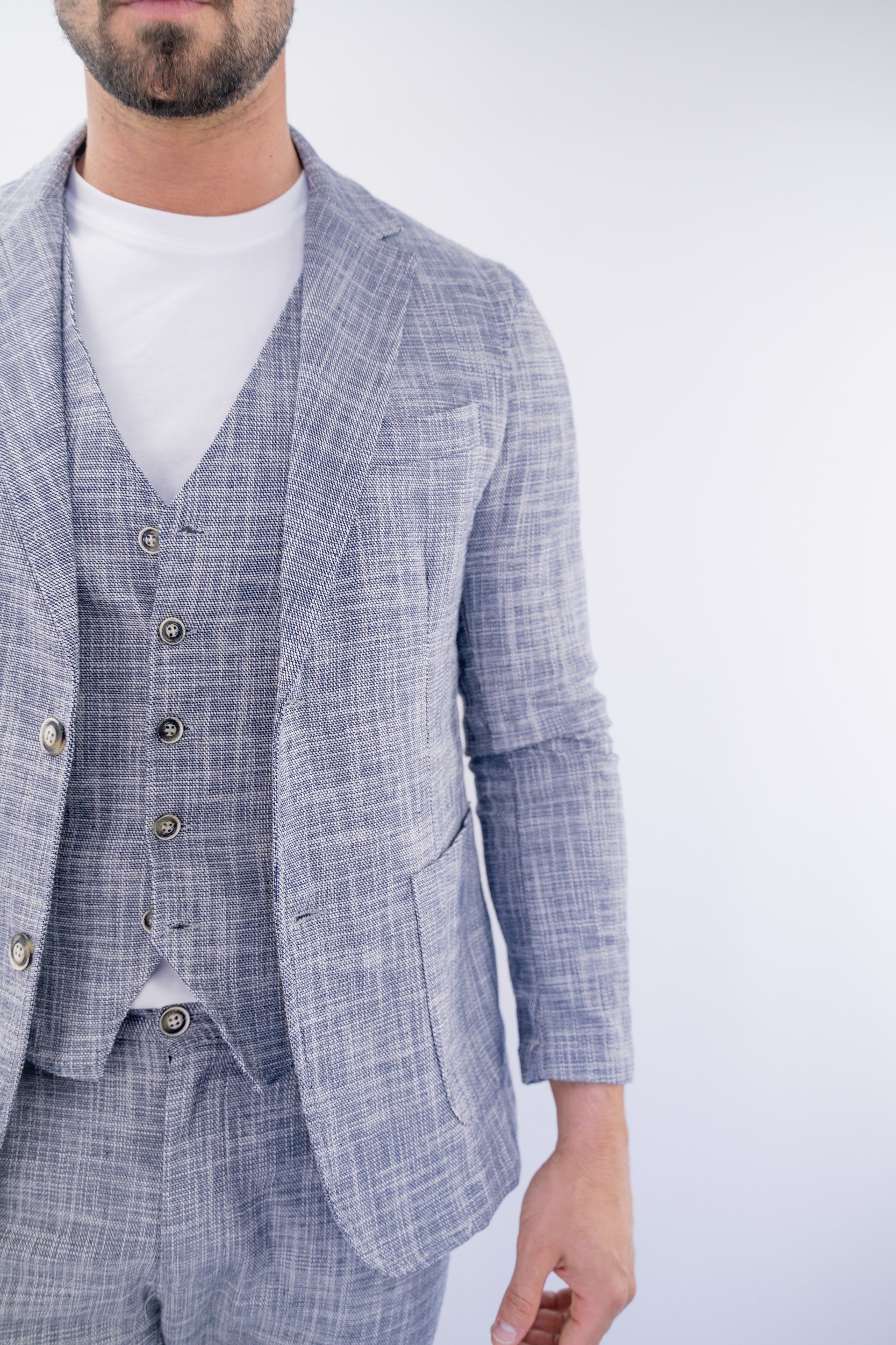 Blazer monopetto sfoderato